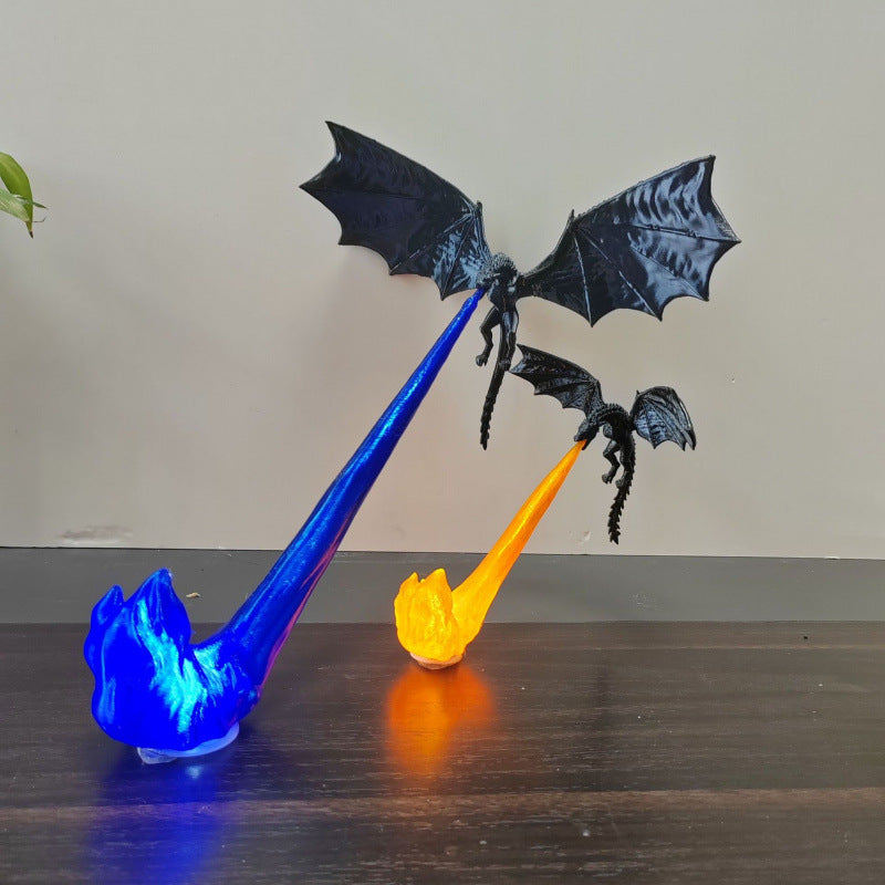 Dragon flame LED book nook – photo 2