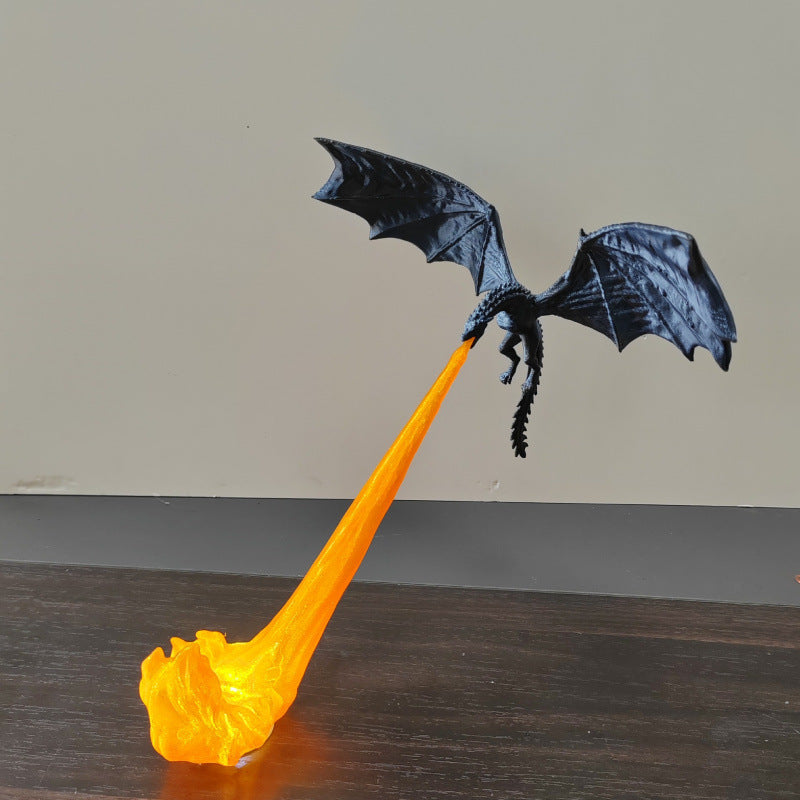 Dragon flame LED book nook – photo 3