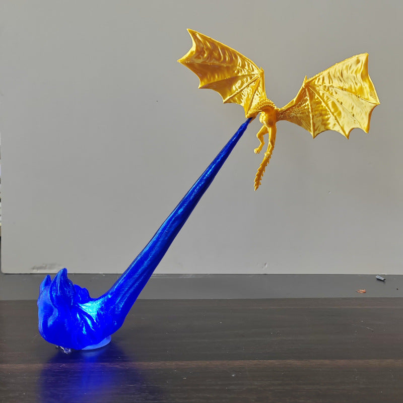 Dragon flame LED book nook – photo 5