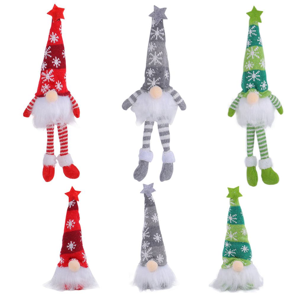 Light-up knitted Christmas gnome doll – photo 6