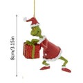 Christmas Funny Grinch Hanging Decorations Christmas Decorations Acrylic Christmas Tree Hanging Ornaments Hanging Ornaments