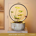 Lotus Leaf Tabletop Water Fountain | Flowing Water Desk Ornament