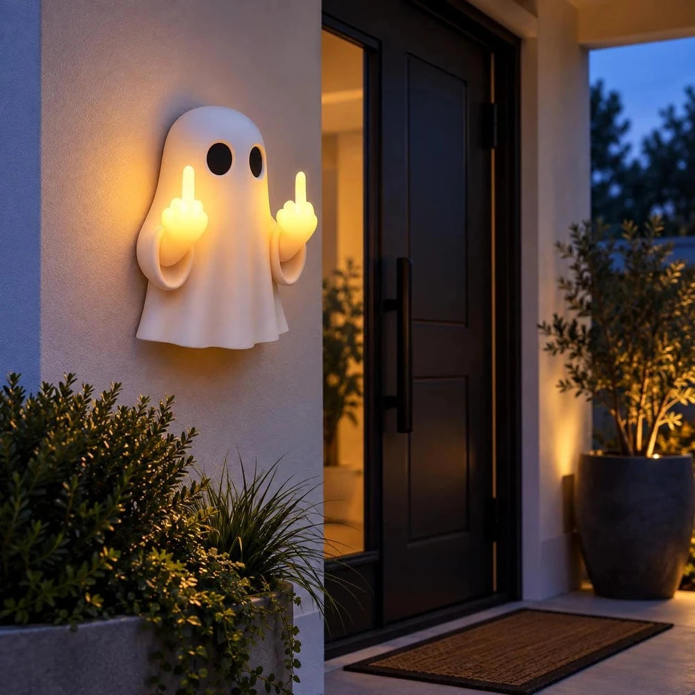 Funny Santa Middle Finger Light – Christmas LED Night Light Gift