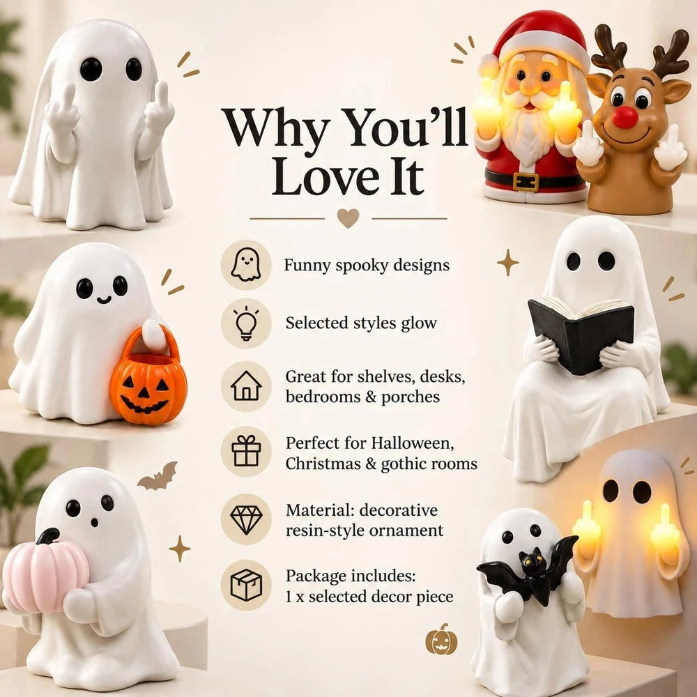 Funny Santa Middle Finger Light – Christmas LED Night Light Gift